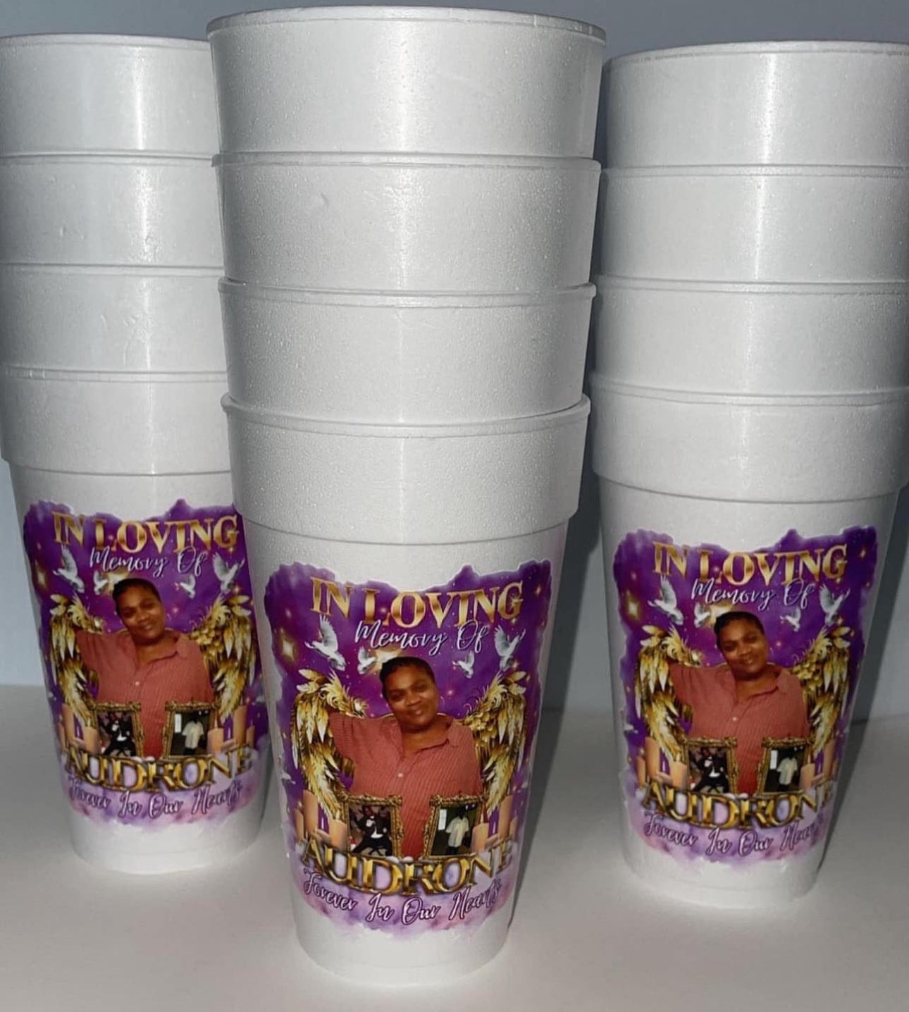 Personalized Styrofoam Cup