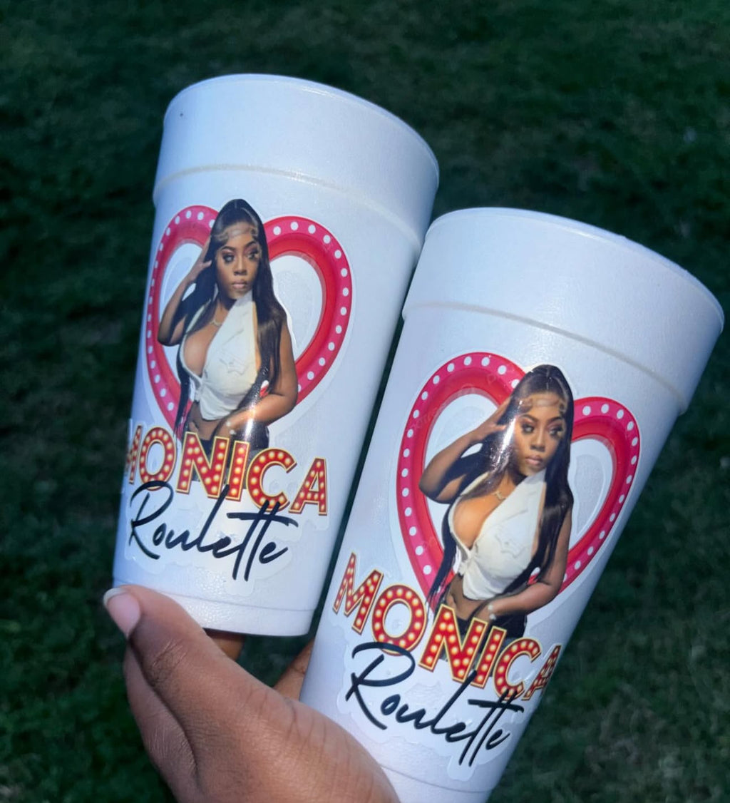 Personalized Styrofoam Cup