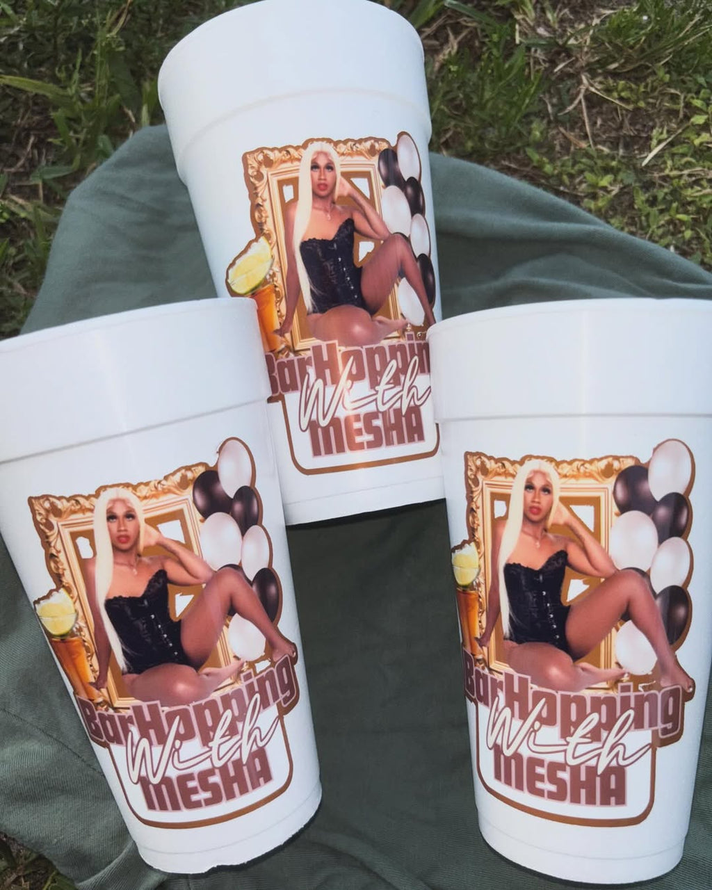 Personalized Styrofoam Cup